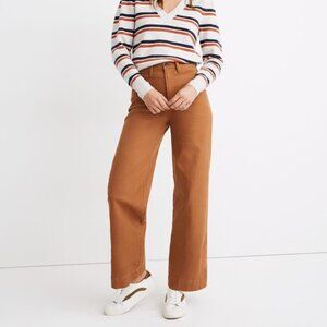 Madewell Emmett Wide-Leg Crop Pants
